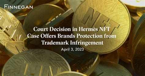 hermes nft case|lawsuit against Hermes.